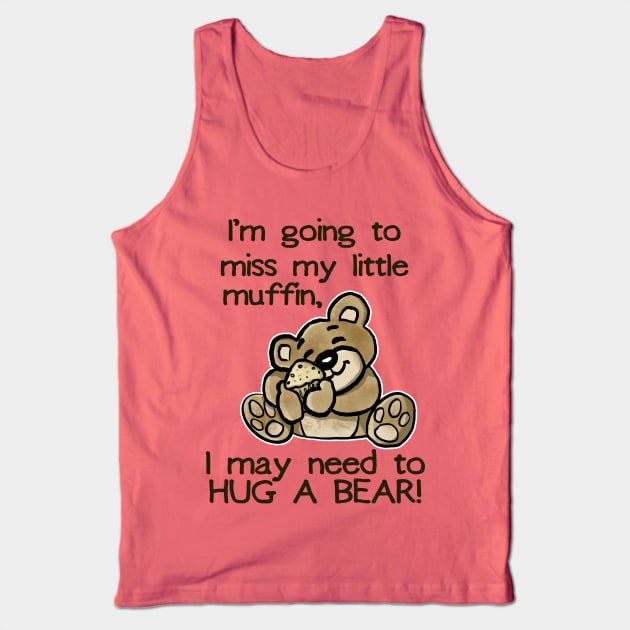 Muffin Bear Hug Tank Top by Rackham